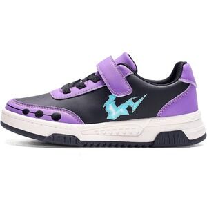 Buonomondo Anime Shoes US 4 Big Kid Purpleskill for Boys Girls Hook and Loop